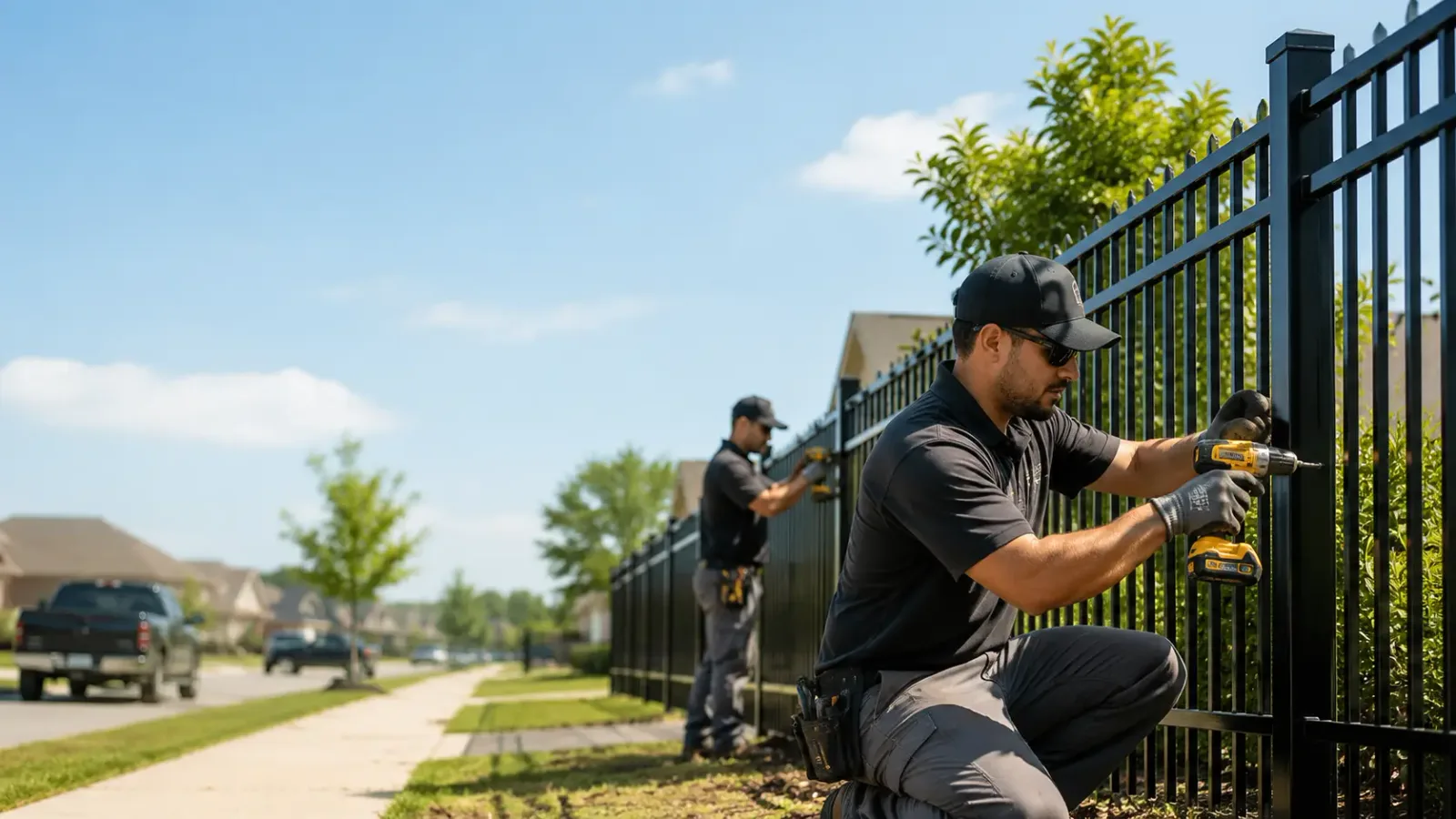 Metal Fence Installation in Luna Pier, MI